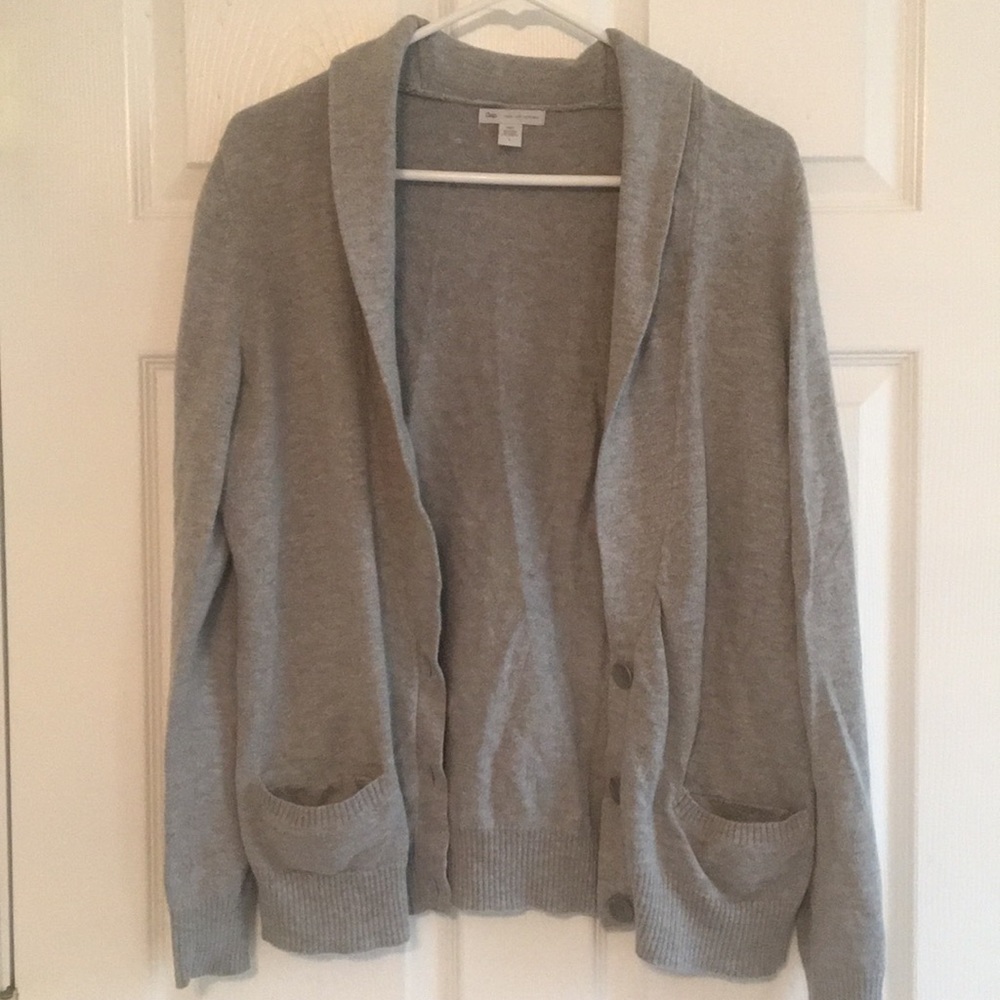 Gray Gap cardigan